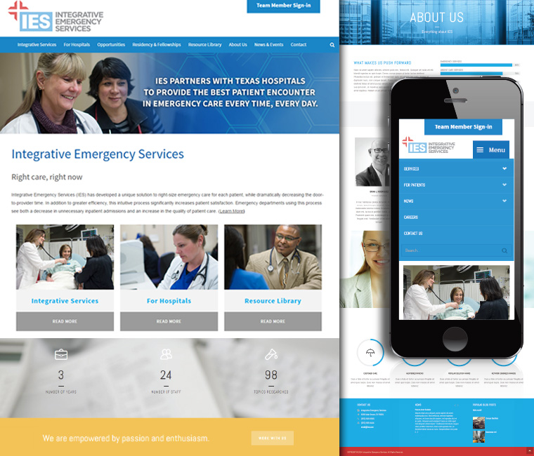 IES Branding and Website Design and Development