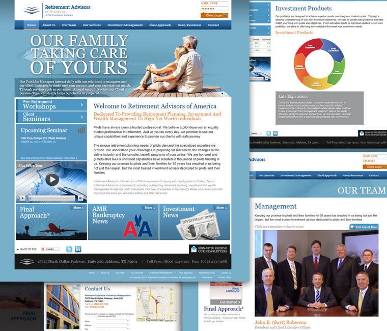 RAA Website Design and Development RAA Website Design and Development