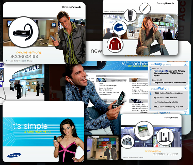 Samsung Dealership Rewards Presentation Design and Development