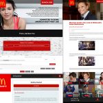 McDonald's Career Website Design and Development