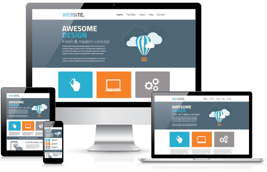 Responsive website