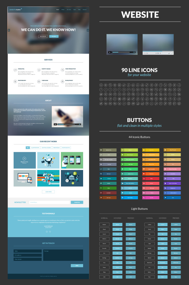 Website Design Template